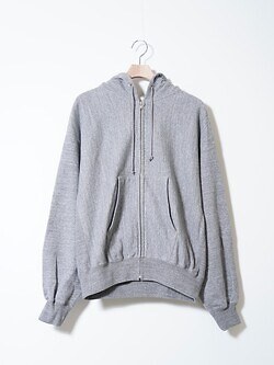 ULTERIOR 여성 & 남성 FADED SILKY TERRY RW ZIP UP PARKA 写真6