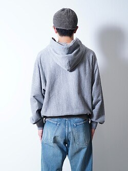 ULTERIOR 여성 & 남성 FADED SILKY TERRY RW ZIP UP PARKA 이미지11