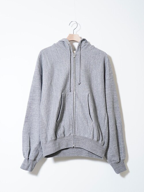 FADED SILKY TERRY RW ZIP UP PARKA｜ULTERIOR WOMENS & MENS