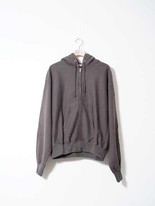 FADED SILKY TERRY RW ZIP UP PARKA｜ULTERIOR 女士 & 男士