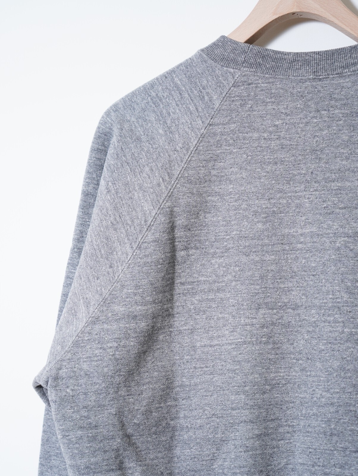 ULTERIOR 여성 & 남성 FADED SILKY TERRY SWEAT SHIRT 이미지5