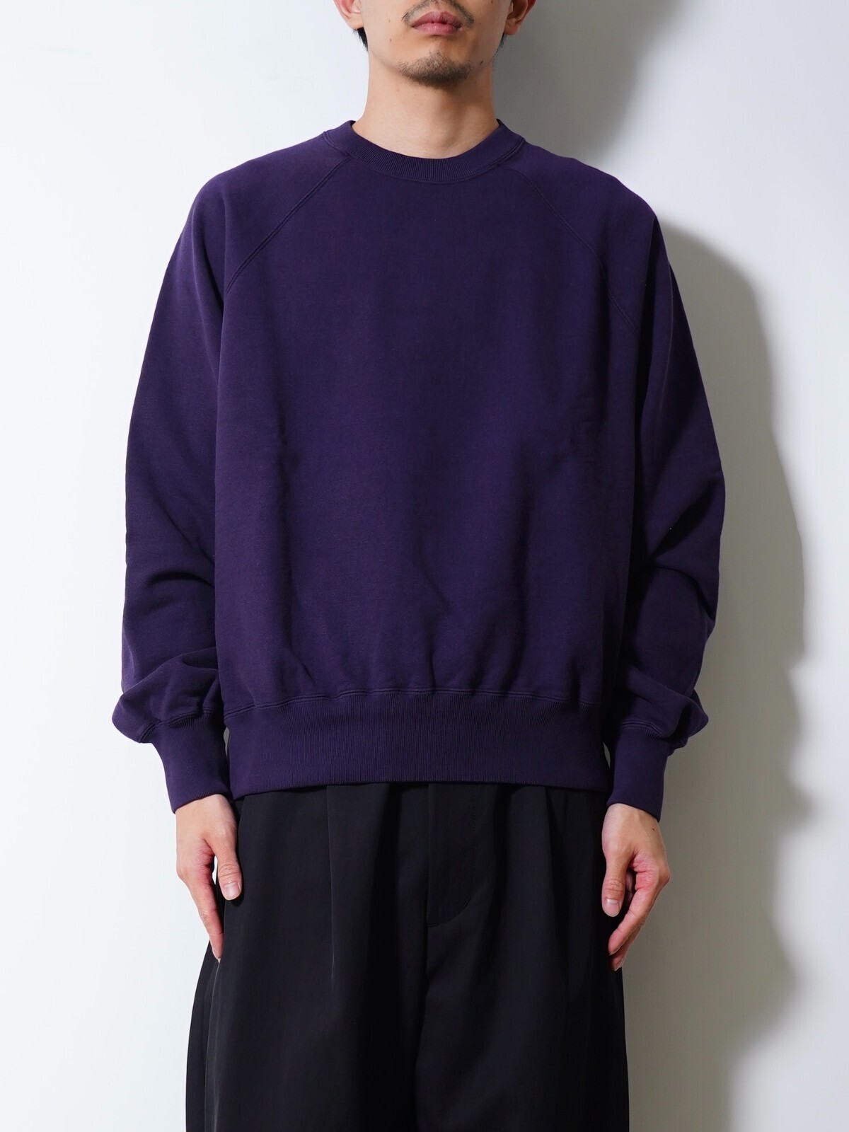 ULTERIOR WOMENS & MENS FADED SILKY TERRY SWEAT SHIRT IMAGE20