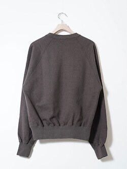ULTERIOR 여성 & 남성 FADED SILKY TERRY SWEAT SHIRT 写真8