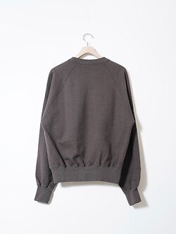 ULTERIOR 여성 & 남성 FADED SILKY TERRY SWEAT SHIRT 이미지8