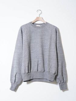 ULTERIOR 여성 & 남성 FADED SILKY TERRY SWEAT SHIRT 写真1