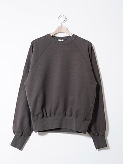 ULTERIOR 여성 & 남성 FADED SILKY TERRY SWEAT SHIRT 写真7