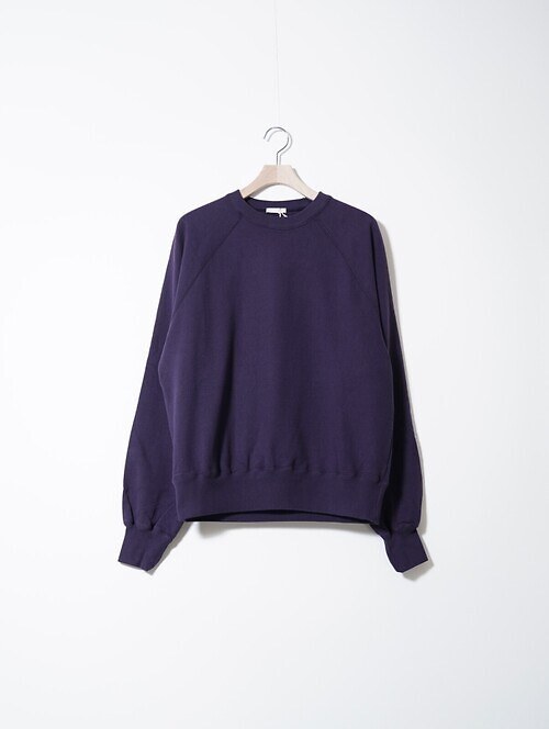 FADED SILKY TERRY SWEAT SHIRT｜ULTERIOR WOMENS & MENS