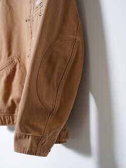 ダイリク メンズ "Dairiku Work Wear" Vintage Wash Jacket  画像6