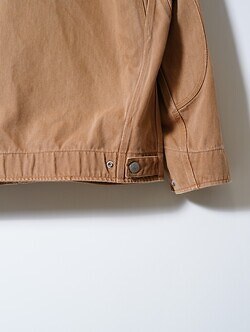 ダイリク メンズ "Dairiku Work Wear" Vintage Wash Jacket  画像7