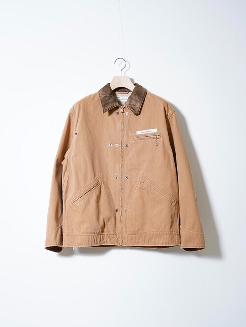 "Dairiku Work Wear" Vintage Wash Jacket ｜ダイリク メンズ