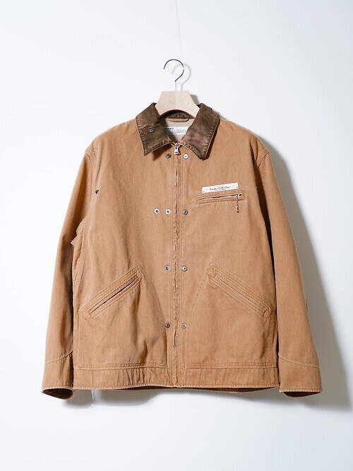 "Dairiku Work Wear" ヴィンテージウォッシュジャケット｜ダイリク メンズ
