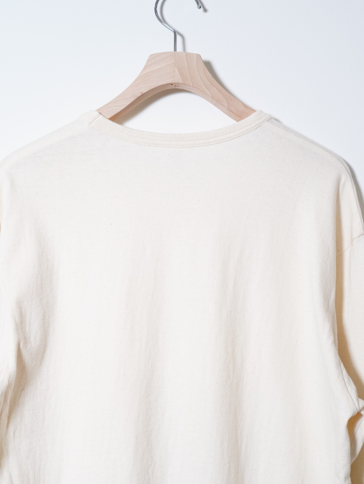 KHOKI 여성 & 남성 Hand-embroidered long sleeve T-shirt 이미지4