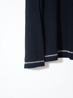 KHOKI 여성 & 남성 Hand-embroidered long sleeve T-shirt 이미지12