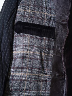 コッキ レディース & メンズ コンビネーションレザージャケット 画像8