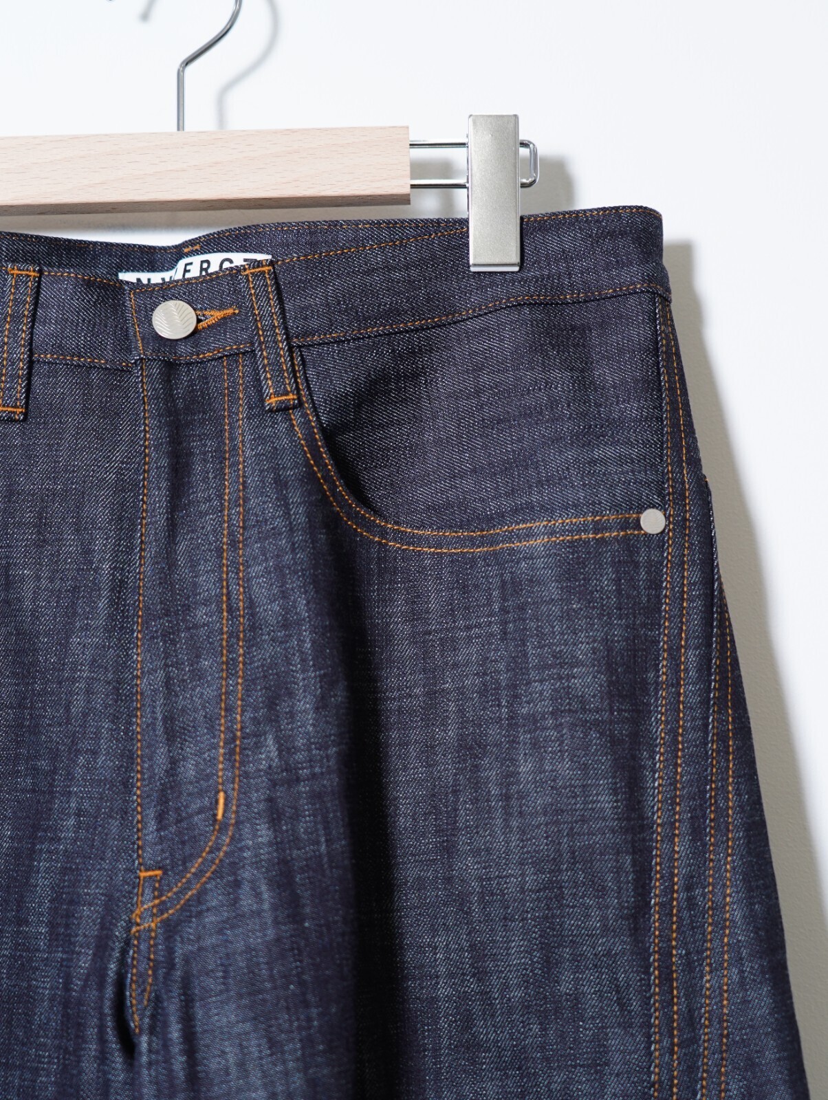 ネヴァーフォーゲット メンズ 3D TWISTED WIDE LEG JEANS 画像4