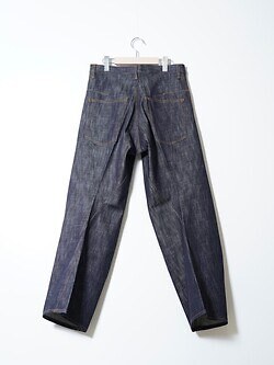 ネヴァーフォーゲット メンズ 3D TWISTED WIDE LEG JEANS 画像2