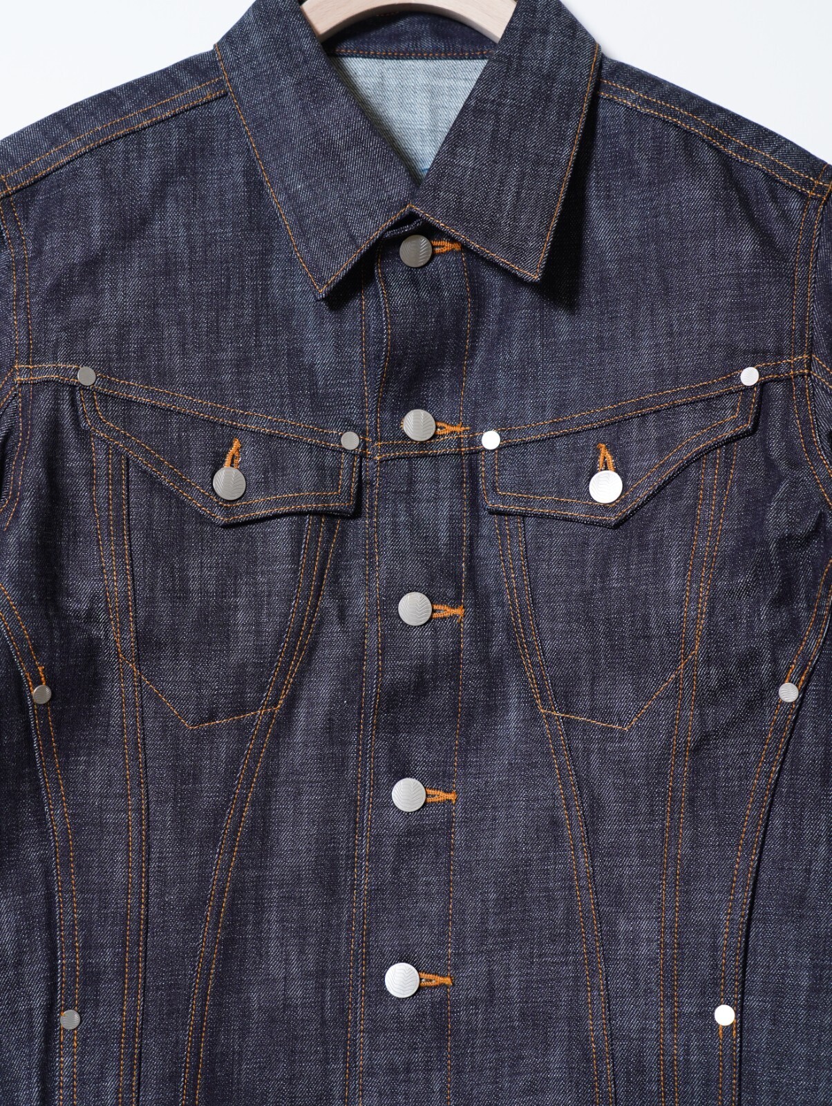 ネヴァーフォーゲット メンズ DENIM TRUCKER JACKET 画像3
