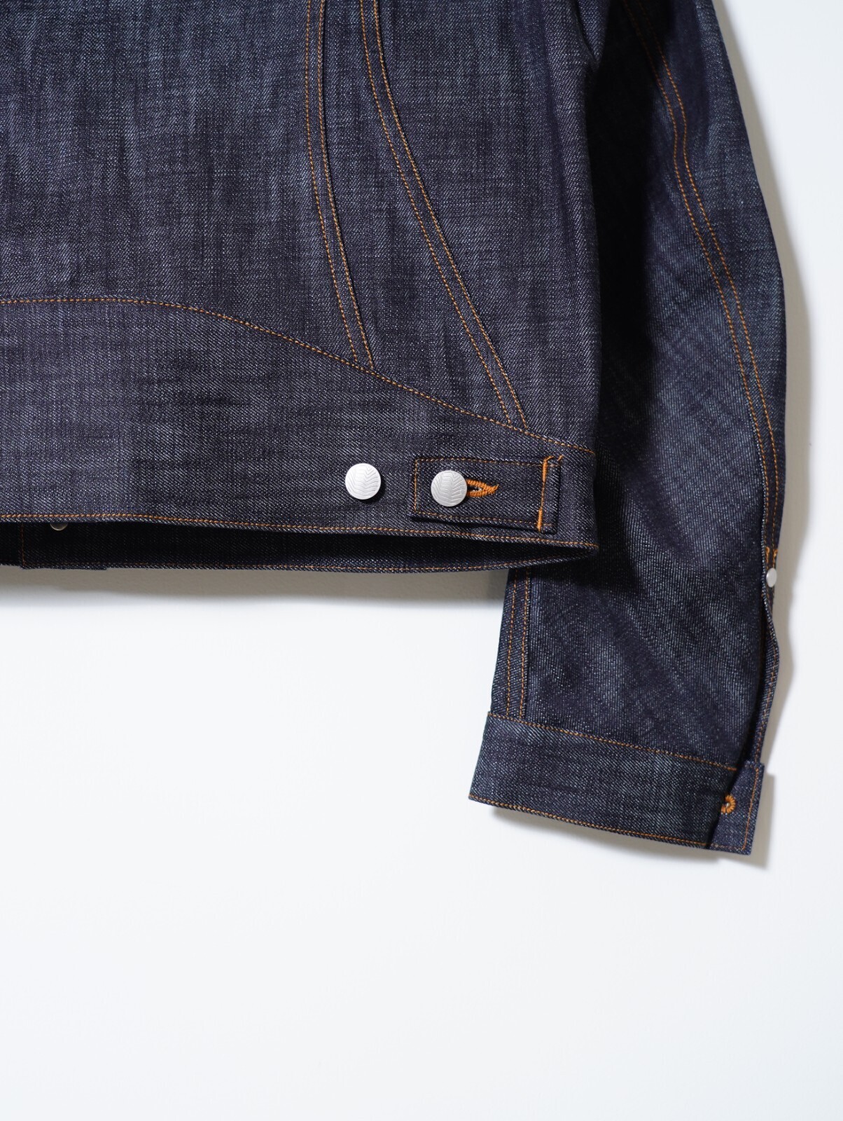 ネヴァーフォーゲット メンズ DENIM TRUCKER JACKET 画像5
