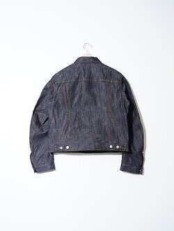 ネヴァーフォーゲット メンズ DENIM TRUCKER JACKET 画像2