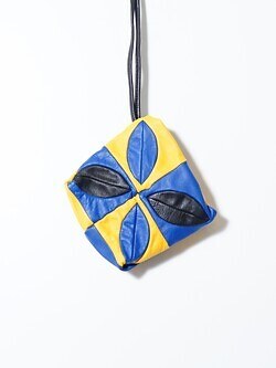 KHOKI WOMENS & MENS Hand-patch work leather bag IMAGE1