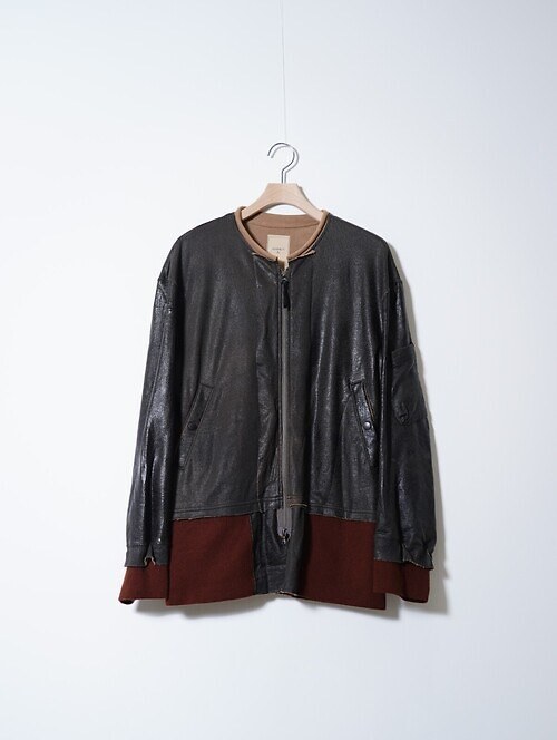 CRACK TERRY MILITARY BLOUSON｜ANTHEM A 女裝 & 男裝