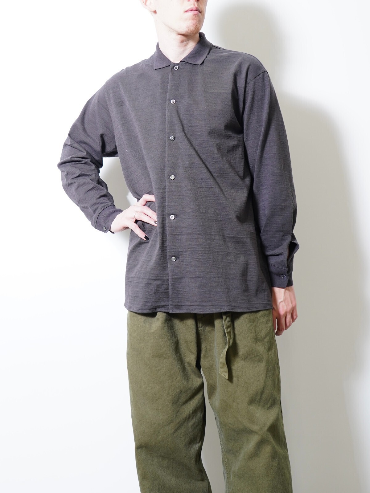 ワンダールーム・エッセ メンズ L/S シャツ 画像13
