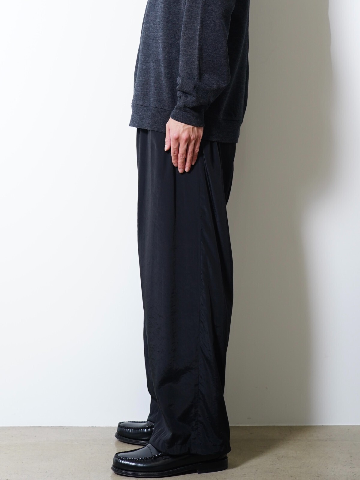 Blanc YM 女士 & 男士 Cupro Nylon Browsing Pants 写真17