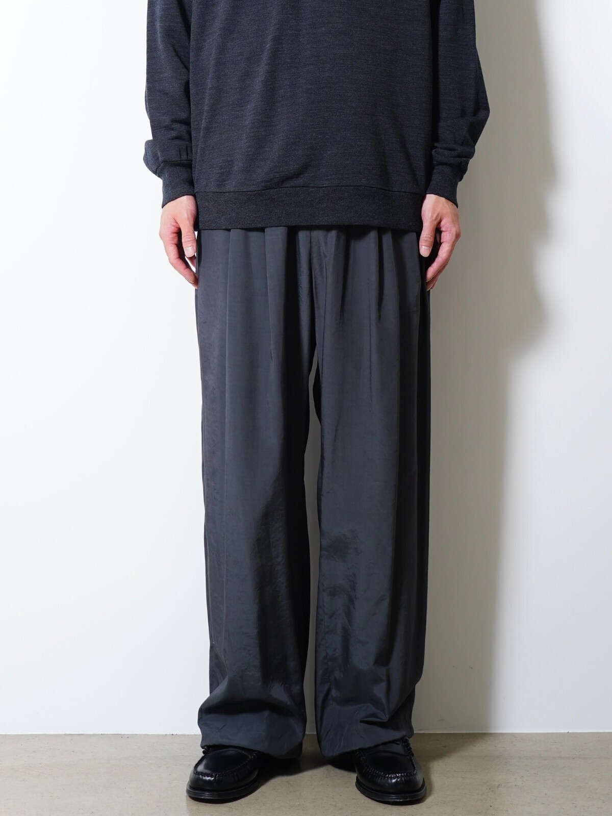 Blanc YM 女士 & 男士 Cupro Nylon Browsing Pants 写真1