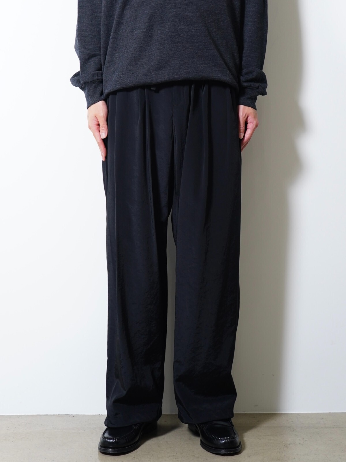 Blanc YM 女士 & 男士 Cupro Nylon Browsing Pants 写真16