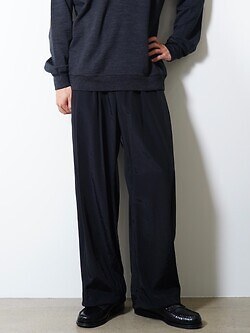 Blanc YM 女士 & 男士 Cupro Nylon Browsing Pants 写真19