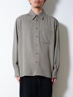 IRENISA 男士 BOXY SHIRT 写真1