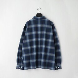 KANEMASA PHIL. 男士 28G Ombre Check Balise Shirt 图片2