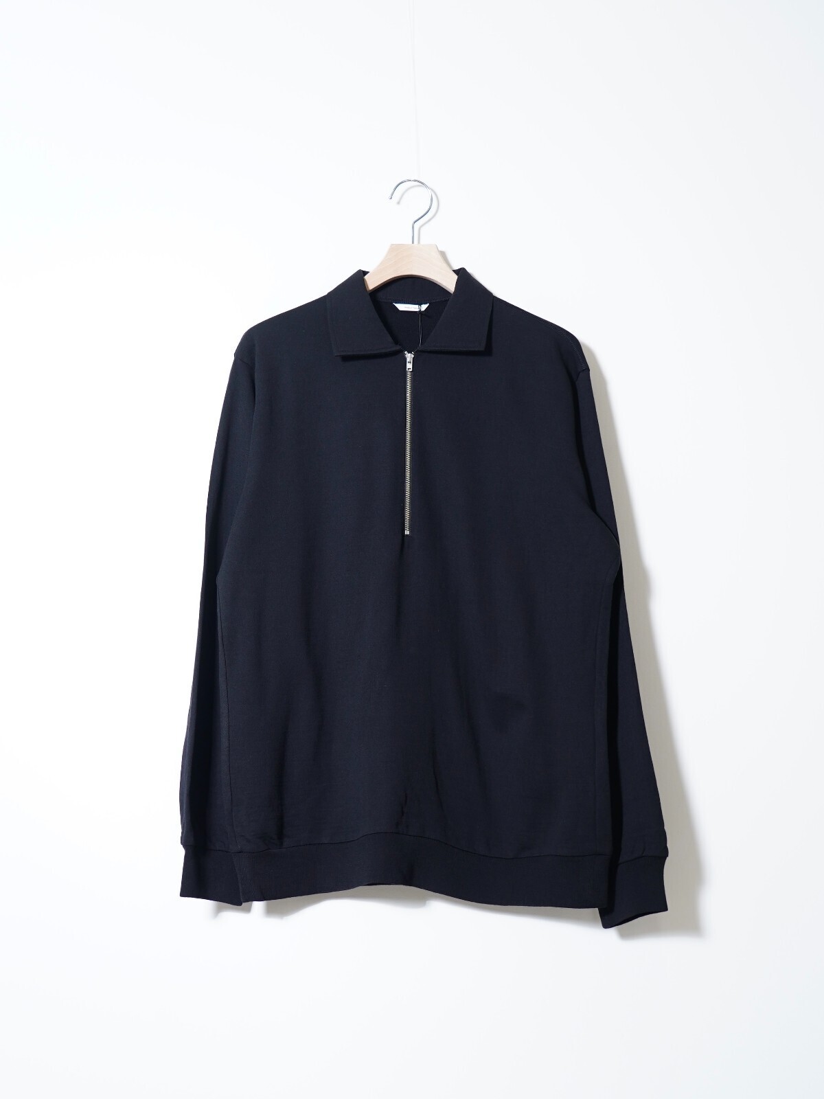 Product Twelve MENS Super 140's Melino Wool Half Zip IMAGE9