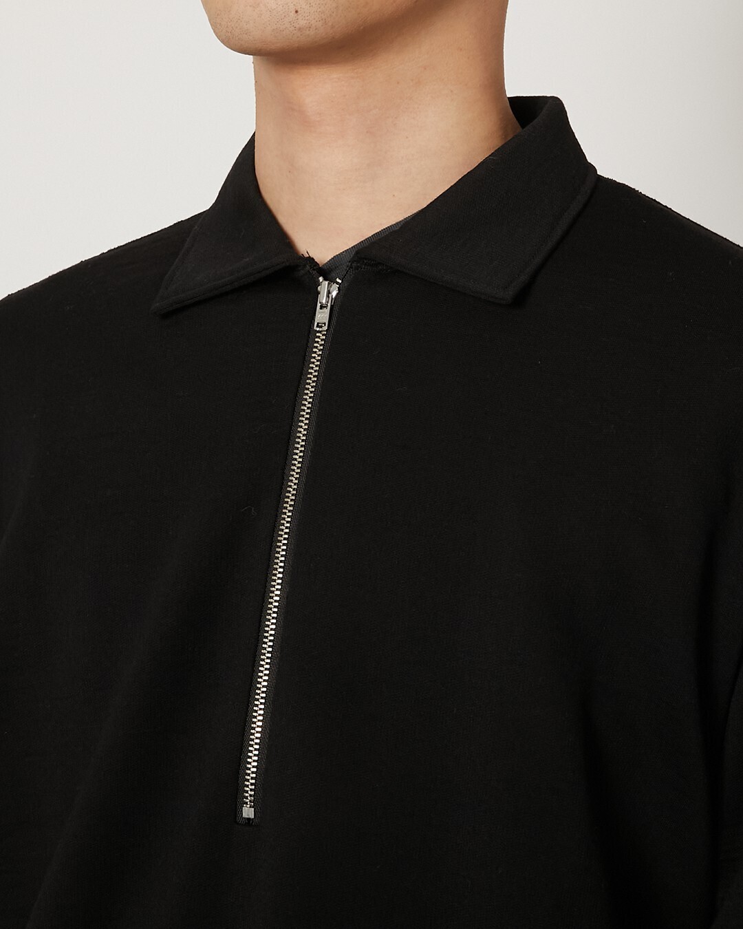 Product Twelve MENS Super 140's Melino Wool Half Zip IMAGE20