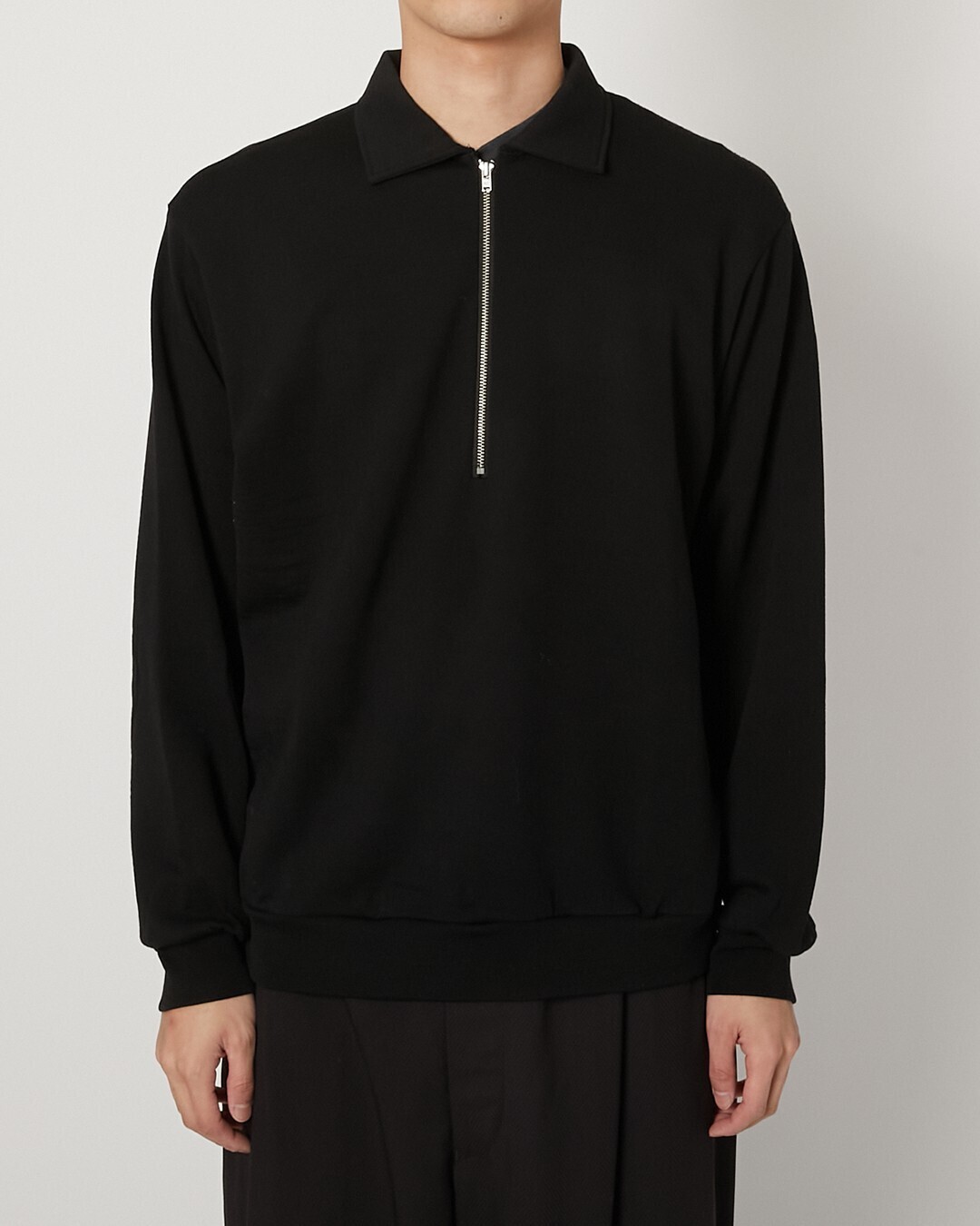 Product Twelve MENS Super 140's Melino Wool Half Zip IMAGE16