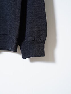 Product Twelve MENS Super 140's Melino Wool Half Zip IMAGE7