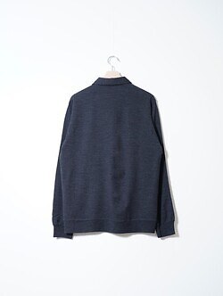 Product Twelve MENS Super 140's Melino Wool Half Zip IMAGE2