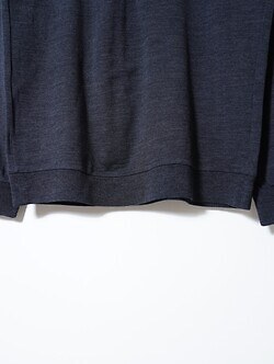 Product Twelve MENS Super 140's Melino Wool Half Zip IMAGE4
