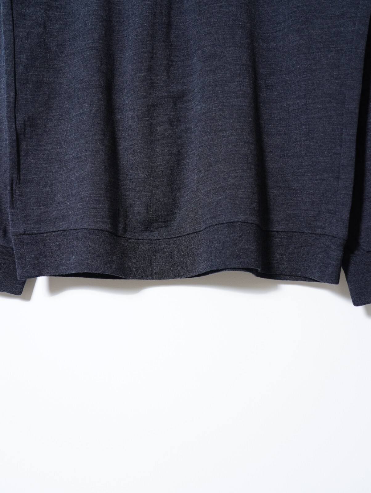 Product Twelve MENS Super 140's Melino Wool Half Zip IMAGE4