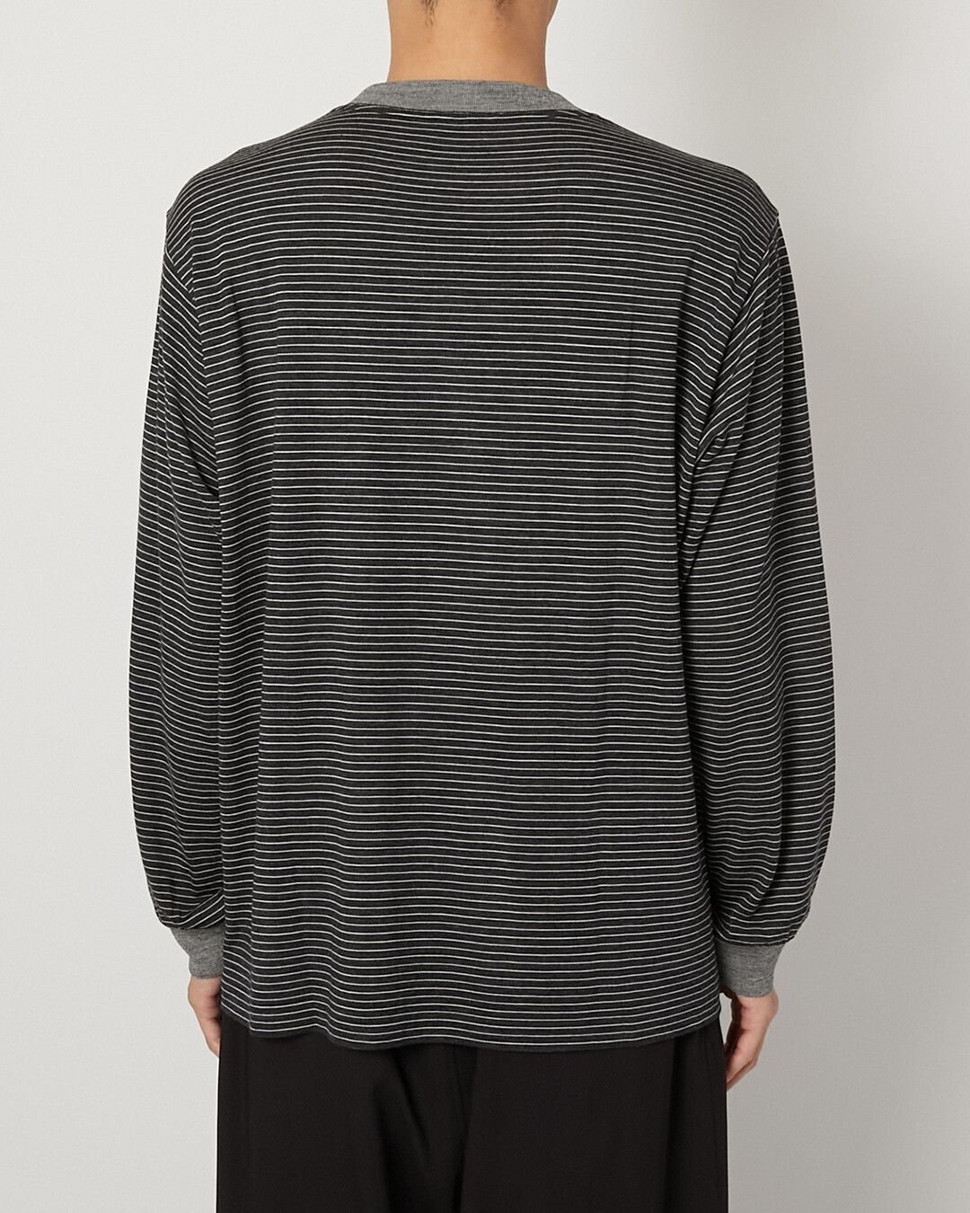 Product Twelve MENS Super 140’s Melino Wool Long Sleeve T-shirt IMAGE9