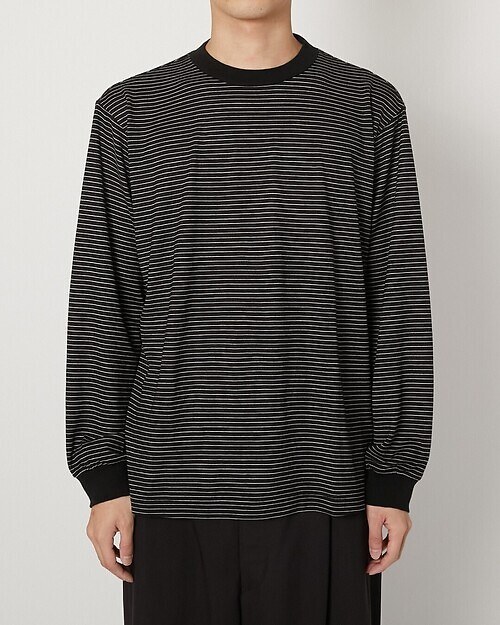 Super 140’s Melino Wool Long Sleeve T-shirt｜Product Twelve MENS