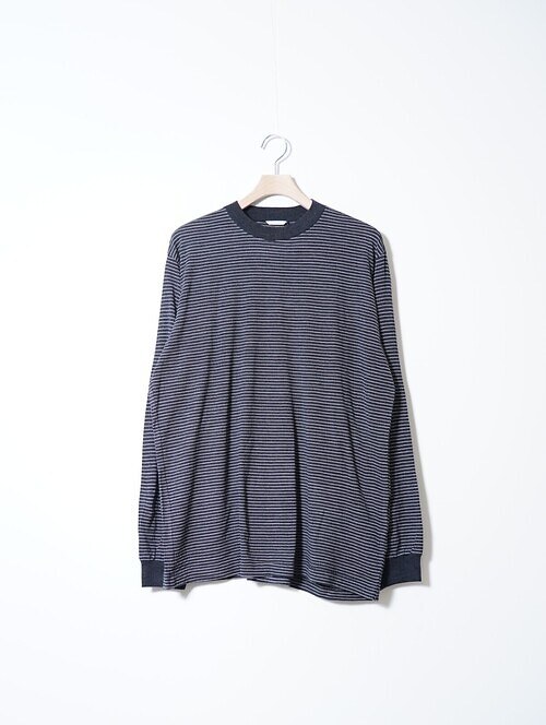 Super 140’s Melino Wool Long Sleeve T-shirt｜Product Twelve MENS