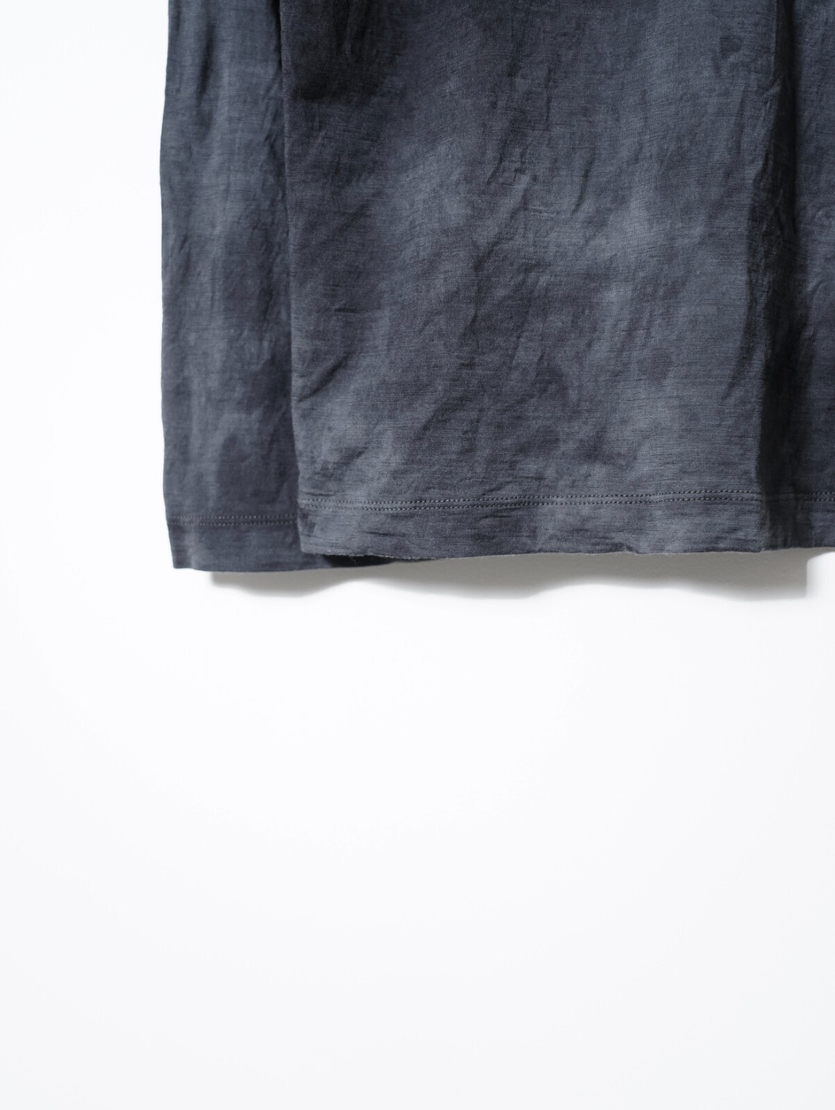 Product Twelve MENS Melino Wool Long Sleeve T-shirt Uneven Dye IMAGE6