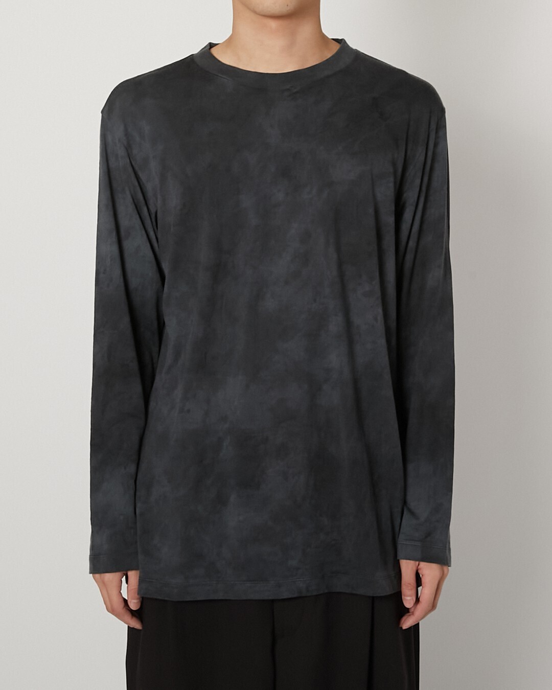 Product Twelve MENS Melino Wool Long Sleeve T-shirt Uneven Dye IMAGE8