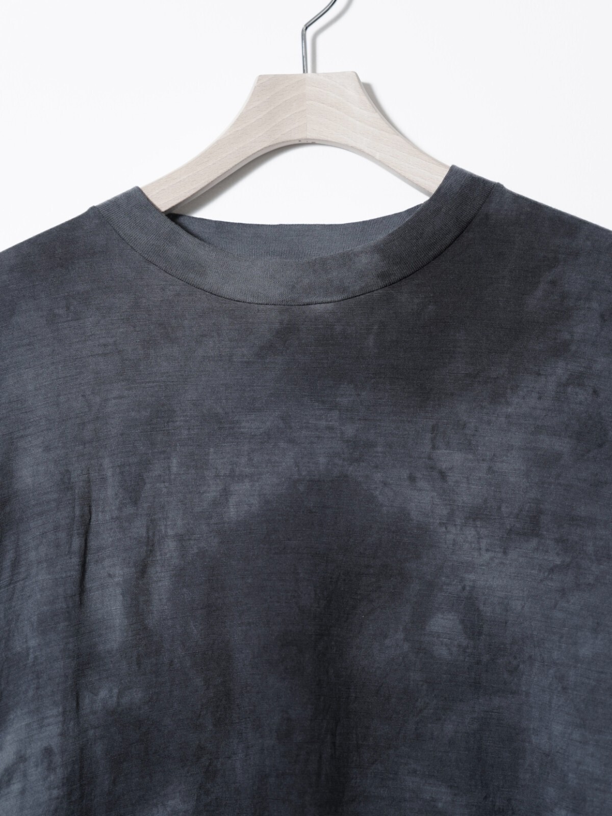 Product Twelve MENS Melino Wool Long Sleeve T-shirt Uneven Dye IMAGE3