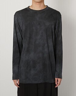 Product Twelve MENS Melino Wool Long Sleeve T-shirt Uneven Dye IMAGE8