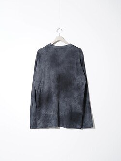 Product Twelve MENS Melino Wool Long Sleeve T-shirt Uneven Dye IMAGE2