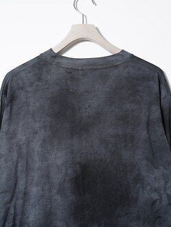 Product Twelve MENS Melino Wool Long Sleeve T-shirt Uneven Dye IMAGE4