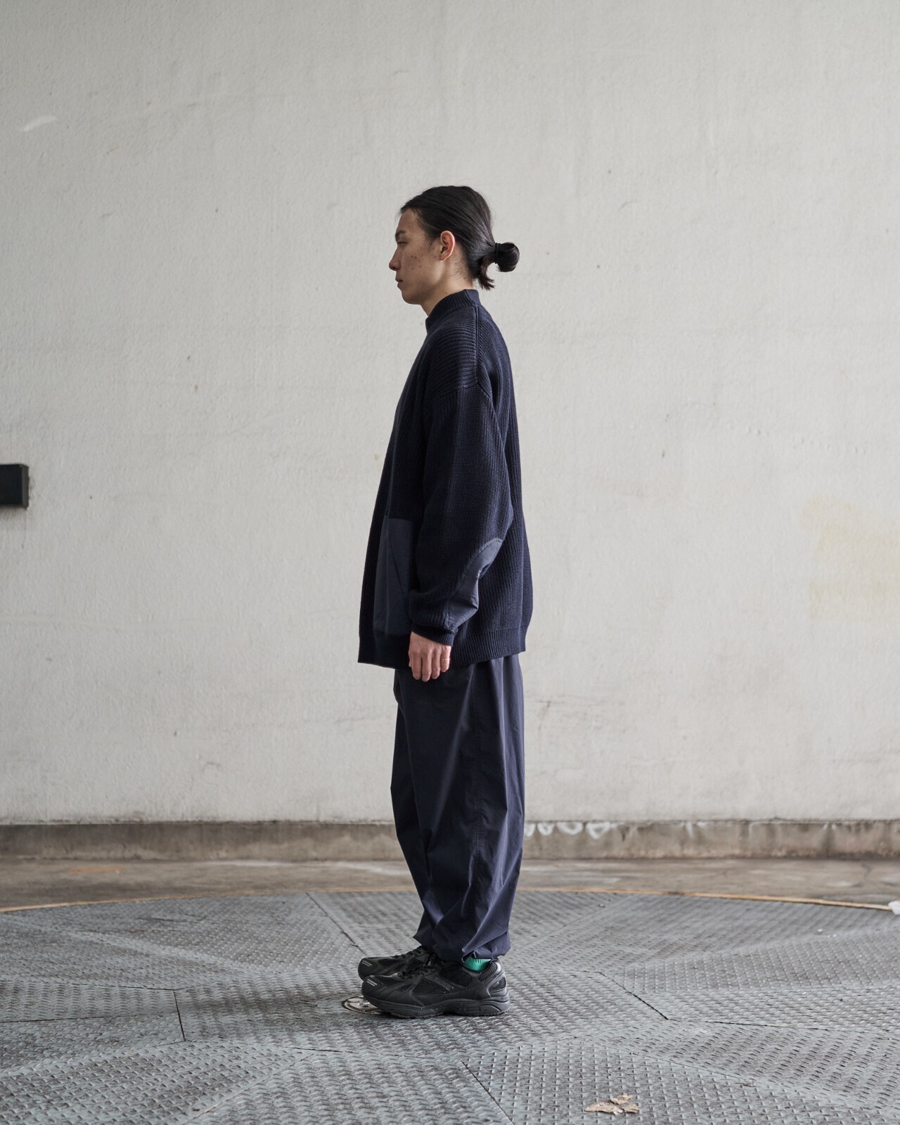 FreshService MENS High Neck Combat Knit IMAGE10