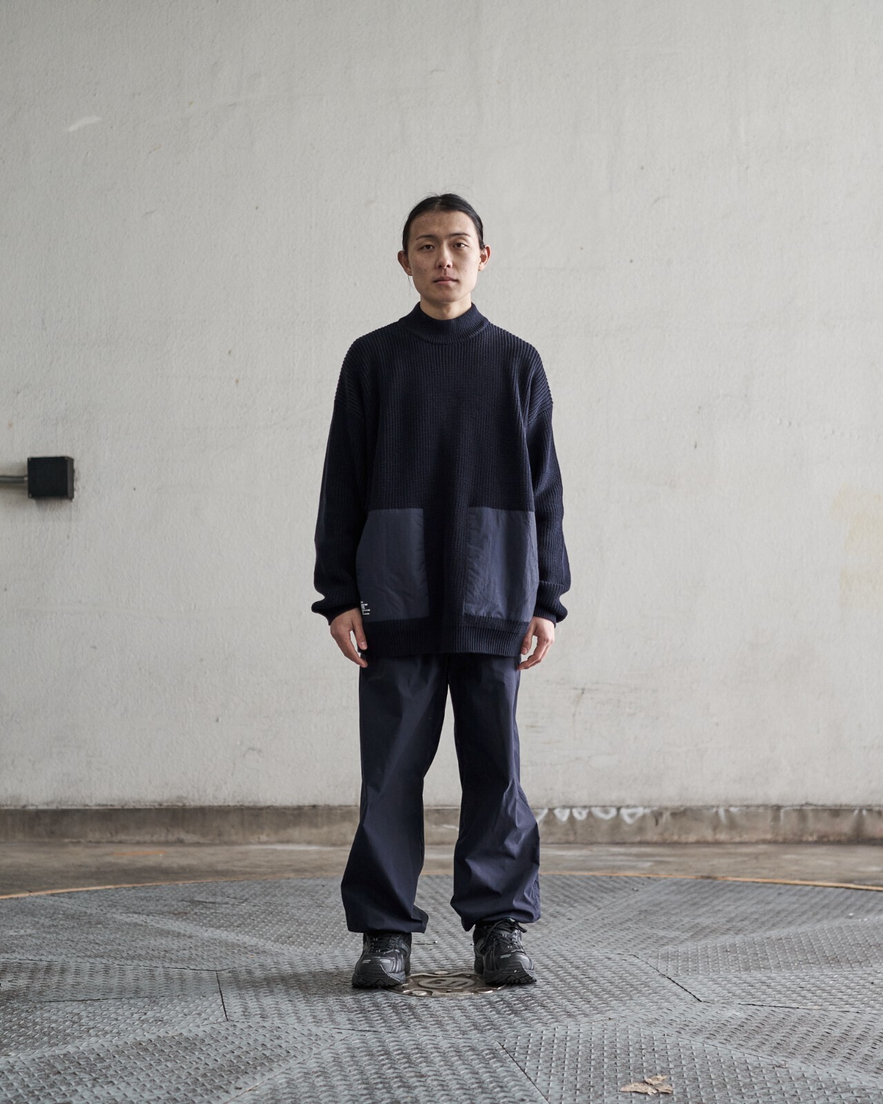 FreshService MENS High Neck Combat Knit IMAGE9